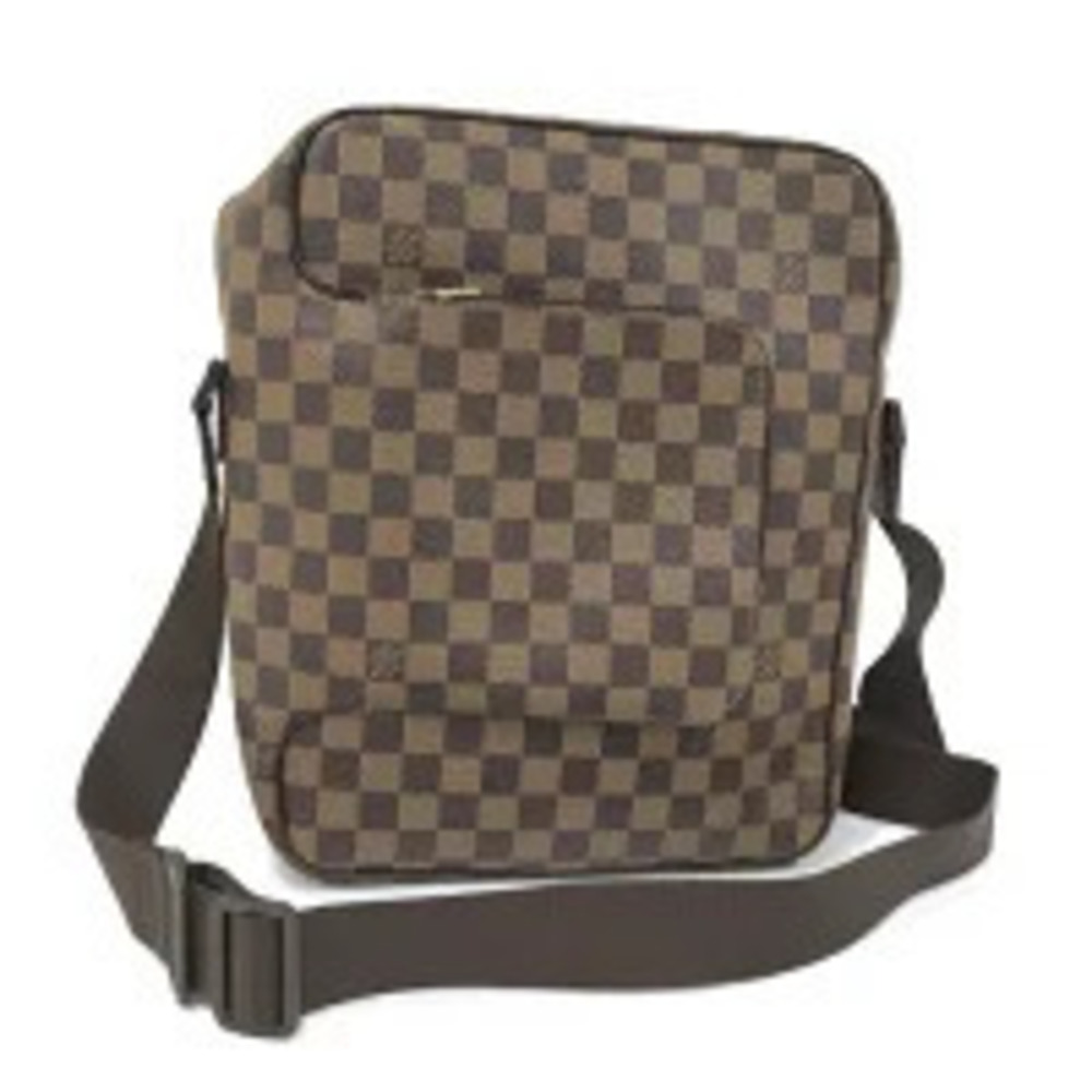 LOUIS VUITTON Olaf Damier Ebene Brown Shoulder Bag